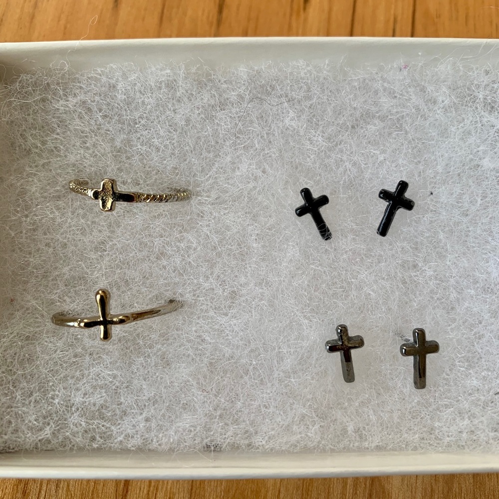 Cross Jewelry Set